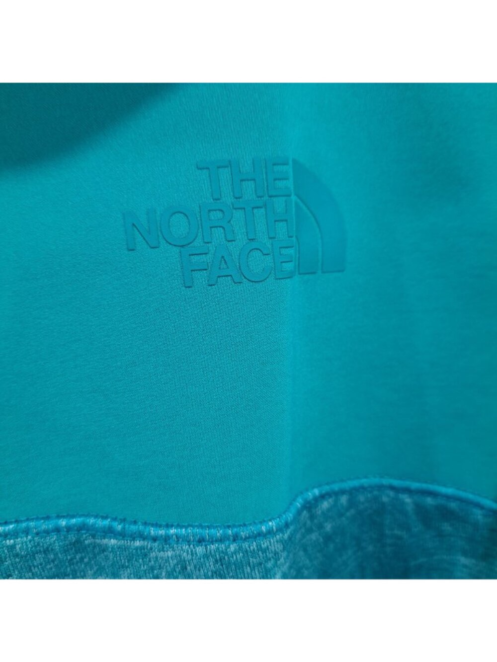 The North Face Womens Mountain Athletics Teal Green  Pullover Hoodie Small - Picture 5 of 10